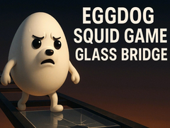 Mchezo Eggdog Squid Game Glass Bridge