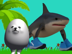 Mchezo Eggdog Flappy Tralalero Tralala