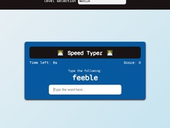 Mchezo Speed Typer
