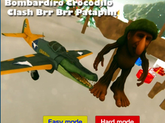 Mchezo Bombardiro Crocodilo Clash Brr Brr Patapim