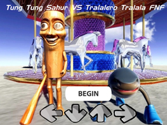 Mchezo Tung Tung Sahur VS Tralalero Tralala FNF