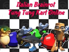 Mchezo Italian Brainrot Tung Tung Kart Online