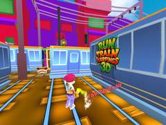 Mchezo Train Surf Run 3D