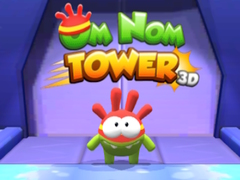 Mchezo Om Nom Tower 3D