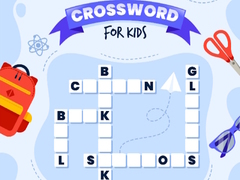 Mchezo Crossword for Kids