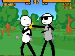 Mchezo Stickman Gun - Less Fighting