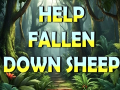 Mchezo Help Fallen Down Sheep Baby