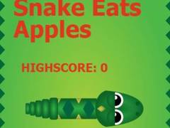 Mchezo Snake Eats Apples
