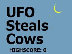 Mchezo UFO Steals Cows