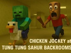 Mchezo Chicken Jockey at Tung Tung Sahur Backrooms