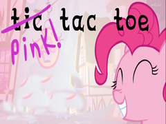 Mchezo Pink Tac Toe