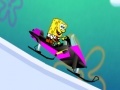 Mchezo Sponge Bob Sled Ride