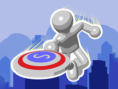 Mchezo Mr Disc: Slingshot Strike