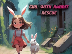 Mchezo Girl with Rabbit Rescue