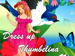 Mchezo Dress up Thumbelina