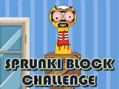 Mchezo Sprunki Block Challenge