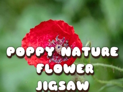 Mchezo Poppy Nature Flower Jigsaw