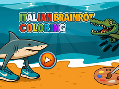 Mchezo Italian Brainrot Coloring