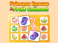 Mchezo Princess Rescue Fruit Connect