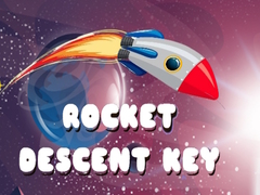 Mchezo Rocket Descent Key