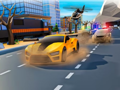 Mchezo Police Car Chase ZigZag Escape 3D