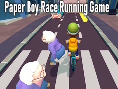 Mchezo Paper Boy Race Running Game