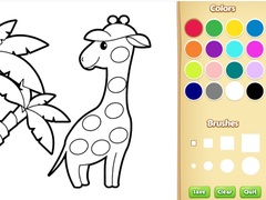 Mchezo Easy Animal Coloring Book for Kids