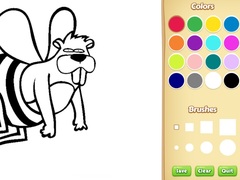 Mchezo Funny Animal Coloring Book for Kids
