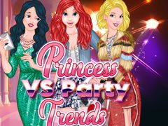 Mchezo Princess vs Party Trends