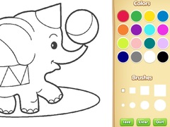 Mchezo Simple Animal Coloring Book for Kids