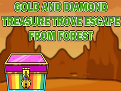 Mchezo Gold And Diamond Treasure Trove Escape From Forest