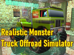 Mchezo Realistic Monster Truck Offroad Simulator