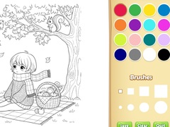 Mchezo Cozy Coloring Book for Kids