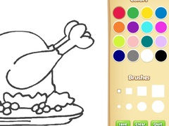 Mchezo Food Coloring Book For Kids