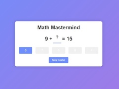Mchezo Math Mastermind