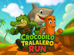 Mchezo Crocodilo Tralalero Run