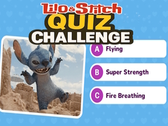 Mchezo Lilo & Stitch Quiz Challenge