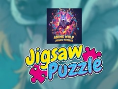 Mchezo Anime Wolf Jigsaw Puzzles