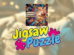 Mchezo Puppet Rabbit Jigsaw Puzzles