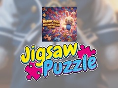 Mchezo Rabbit Doll Jigsaw Puzzles For Kids