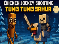 Mchezo Chicken Jockey Shooting Tung Tung Sahur