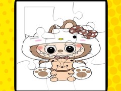 Mchezo Labubu Jigsaw Puzzles for Kids Game