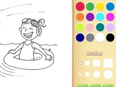Mchezo Summer Coloring Book For Kids