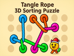 Mchezo Hazel Tangle Rope 3D: Sorting Puzzle