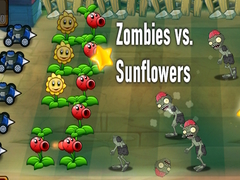Mchezo Zombies vs. Sunflowers
