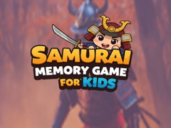 Mchezo Samurai Memory Game For Kids