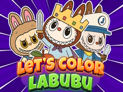 Mchezo Let's Color Labubu