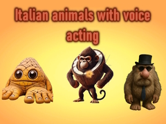 Mchezo Italian animals with voice acting