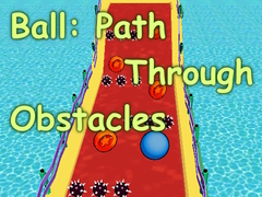 Mchezo Ball: Path Through Obstacles