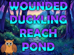 Mchezo Wounded Duckling Reach Pond